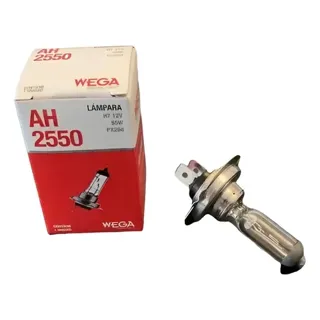 Lámpara H7 12V 55W Premium Wega original · código AH-2550